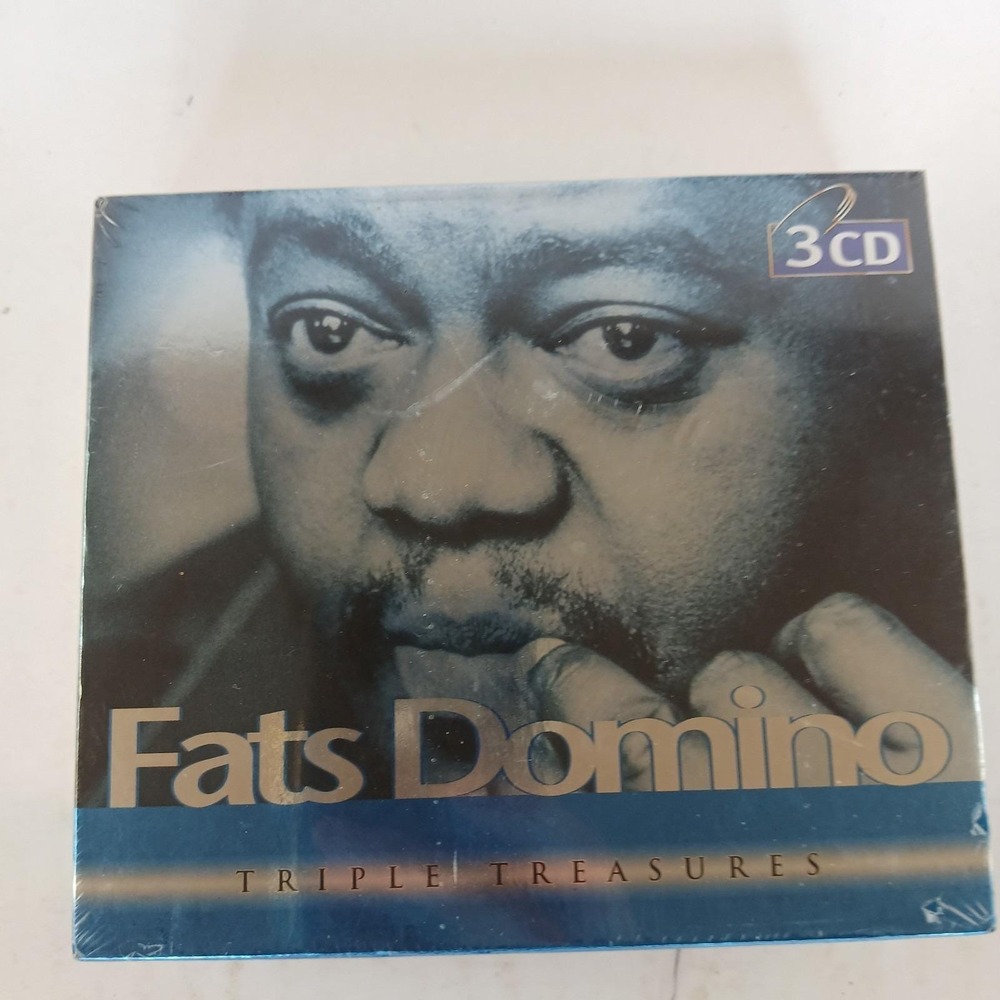 Fats Domino 3 CD Set 44 Tracks Vintage 2002 Blueberry Hill New